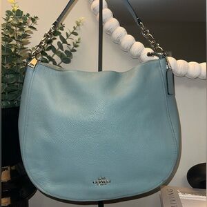 COACH Chelsea Hobo Bag Dusty Blue